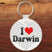 Ik hou van Darwin Sleutelhanger (Voorkant)