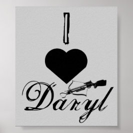 Ik hou van Daryl Poster