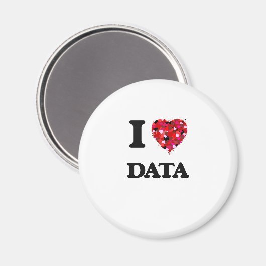 Ik hou van Data Magneet (Voorkant / Achterkant)