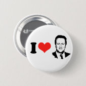 Ik hou van David Cameron Ronde Button 5,7 Cm (Voorkant /achterkant)