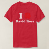 Ik hou van David Roos T-shirt (Design voorkant)