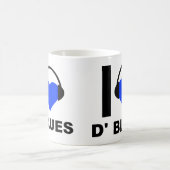 Ik Hou Van D'Blues Grappige Mok (Center)