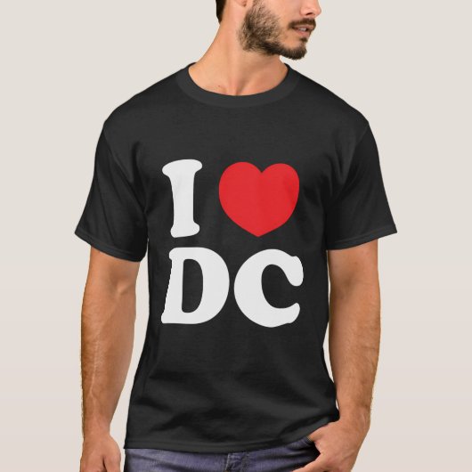 Ik hou van DC T-shirt (Voorkant)