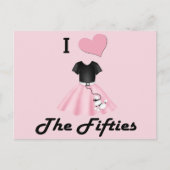 Ik hou van de 50. briefkaart (Voorkant)