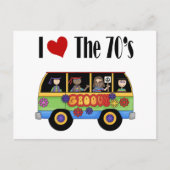 Ik hou van de 70's briefkaart (Voorkant)
