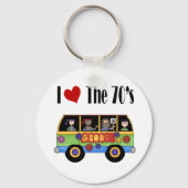Ik hou van de 70's sleutelhanger (Voorkant)