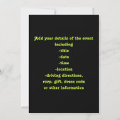 Ik hou van de 80er verjaardag kaart (Achterkant)