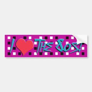 Ik hou van de 80s Bumpersticker