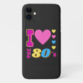 Ik hou van de 80's Case-Mate iPhone case (Achterkant)