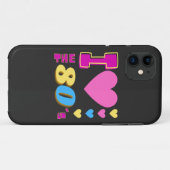 Ik hou van de 80's Case-Mate iPhone case (Achterkant (horizontaal))