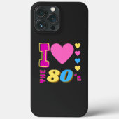 Ik hou van de 80's Case-Mate iPhone case (Achterkant)