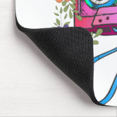 Ik hou van de 80s cassette  muziek muismat (Hoek)