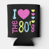 Ik hou van de 80s Disco Costume Blikjeskoeler (Achterkant)