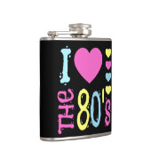Ik hou van de 80s Disco Costume Heupfles (Rechts)