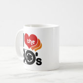 Ik hou van de 80's koffiemok (Voorkant links)