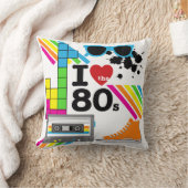 Ik hou van de 80s Pillow Kussen (Deken)