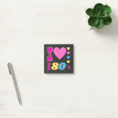 Ik hou van de 80's post-it® notes (Kantoor)