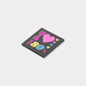 Ik hou van de 80's post-it® notes (Schuin)