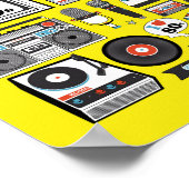 Ik hou van de 80's poster (Hoek)