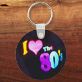 Ik hou van de 80's sleutelhanger (Voorkant)
