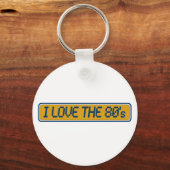 Ik hou van de 80's sleutelhanger (Voorkant)