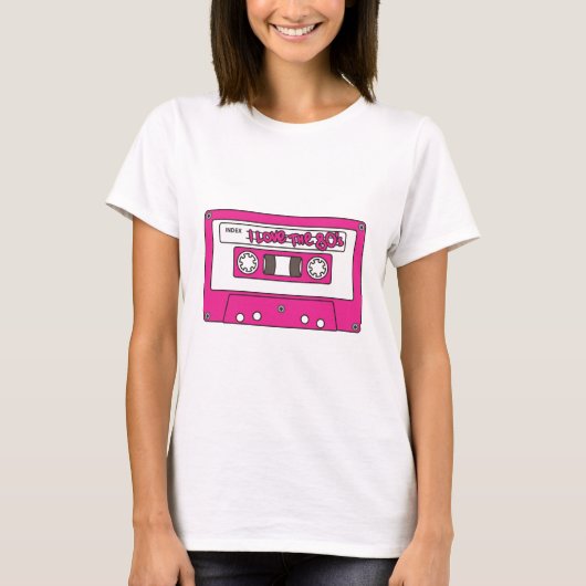 Ik hou van de 80's t-shirt (Voorkant)