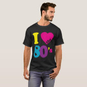 Ik hou van de 80's t-shirt (Voorkant volledig)