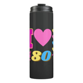 Ik hou van de 80's thermosbeker