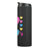 Ik hou van de 80's thermosbeker (Geroteerd rechts)