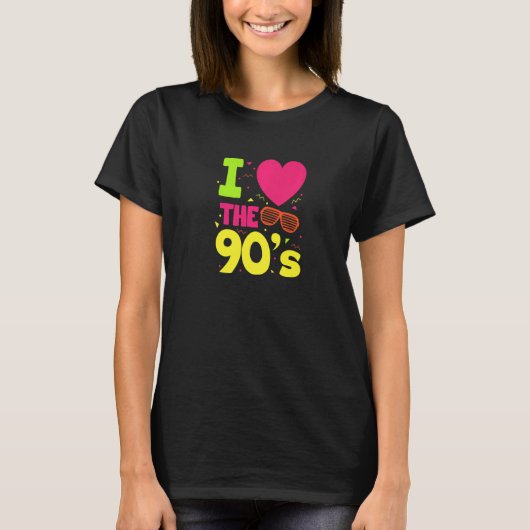 Ik hou van de 90s  90s vibes nostalgisch 19 t-shirt (Voorkant)