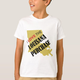 Ik hou van de aankoop van Louisiana T-shirt