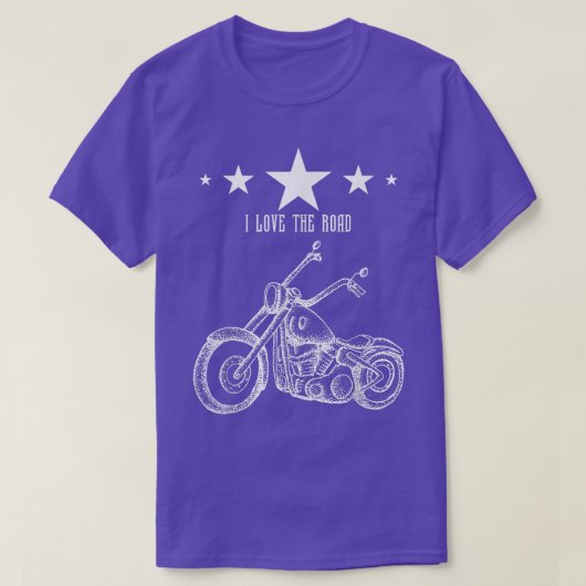 Ik hou van de aërofielenmotorfielenhandel op de we t-shirt (Design voorkant)