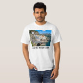 Ik hou van de Amalfi kust T-shirt (Voorkant volledig)
