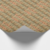 Ik hou van de Amerikaanse stad met een fantastisch Cadeaupapier (Hoek)