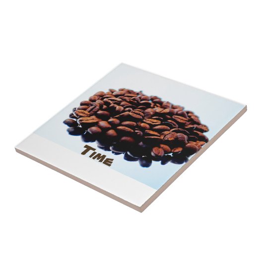 Ik hou van de Aroma van Koffee Tegeltje (Zijkant)