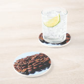 Ik hou van de Aroma van Koffee Zandsteen Onderzetter (Zijkant)