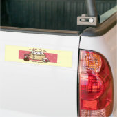 ik hou van de auto siu bao bumper sticker (Op Truck)