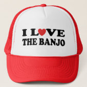 Ik hou van de Banjo Trucker Pet (Voorkant)