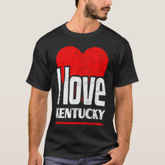 Ik hou van de beste thuisstaat Kentucky. T-shirt