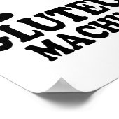 Ik hou van de bilspierenmachine  poster (Hoek)