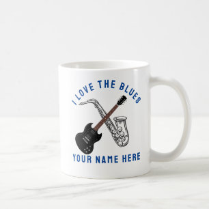Ik hou van de blauwe ogen koffiemok