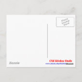 Ik hou van de Blues Briefkaart (Achterkant)