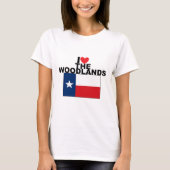 Ik hou van de bossen, TX T-shirt (Voorkant)