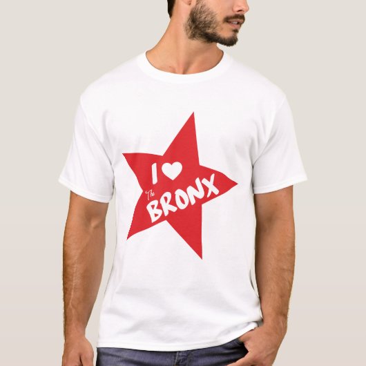 Ik hou van de Bronx T-shirt (Voorkant)
