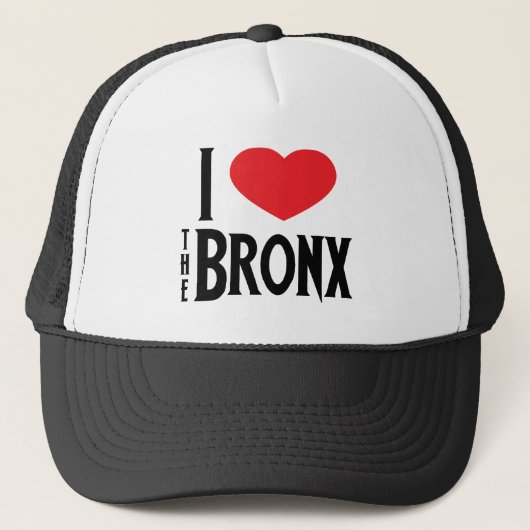Ik hou van de Bronx Trucker Pet (Voorkant)