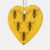 Ik hou van de Bug: Geel jasje Squadron Keramisch Ornament (Links)