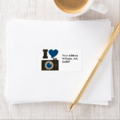 Ik hou van de camera etiket (Insitu)