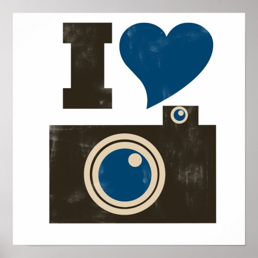 Ik hou van de camera poster (Voorkant)