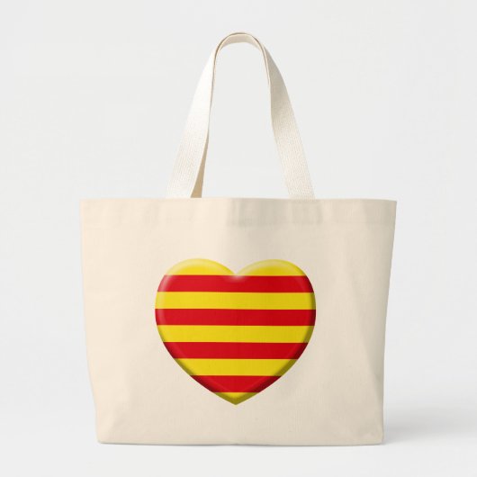 Ik hou van de Catalanen Grote Tote Bag (Voorkant)