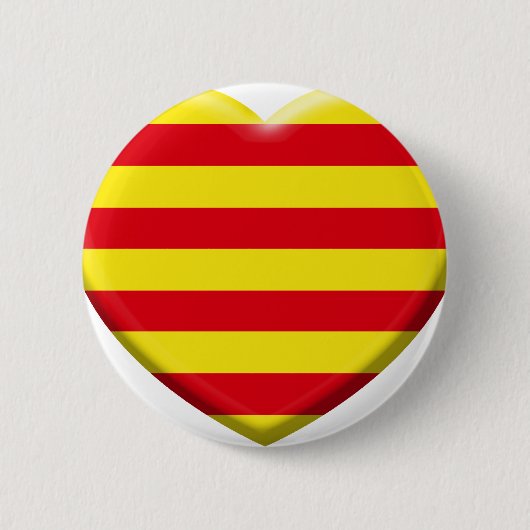 Ik hou van de Catalanen Ronde Button 5,7 Cm (Voorkant)